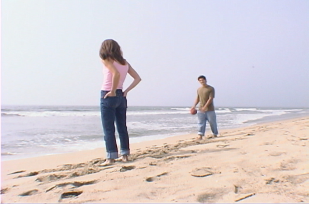 couple on beach